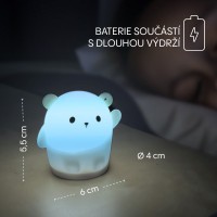 ZOPA Silikonové závěsné LED světýlko
