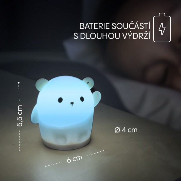 ZOPA Silikonové závěsné LED světýlko