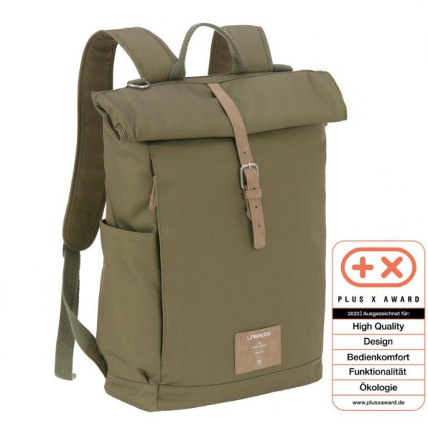 Lassig Batoh Green Label Rolltop Backpack