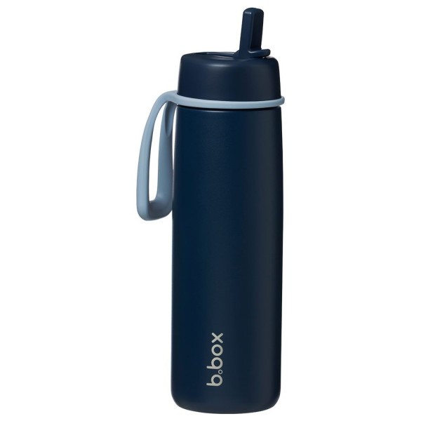 B.BOX Nerezová termolahev s brčkem 690 ml