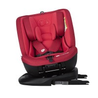 KINDERKRAFT Autosedačka Xpedition Isofix Red, Otočná 0-36 kg