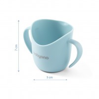 BABYONO Hrnek ergonomický s oušky 120 ml