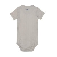 LODGER Romper SS Seersucker Steel