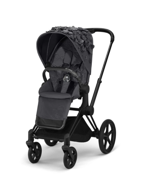 CYBEX Platinum Priam Seat Pack Simply Flowers Dark Grey