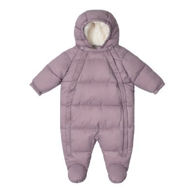 LEOKID Baby Overall Eddy Lilac Gray