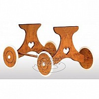 Podvozek k proutěnému koši Scarlett