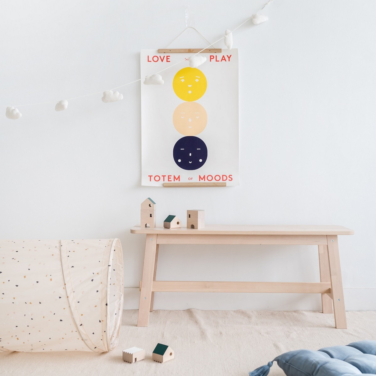 3 SPROUTS Dětský Tunel Recycled