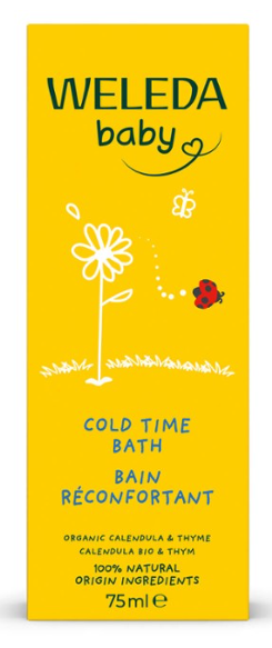 WELEDA Baby Měsíčková koupel při nachlazení 75 ml