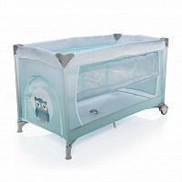 ZOPA Postýlka skládací Travel s polohováním, Gradient Blue