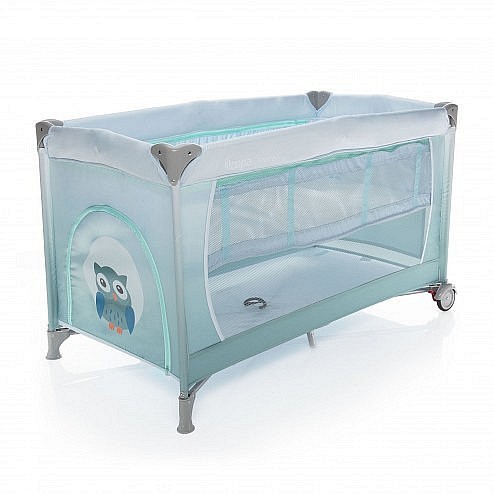 ZOPA Postýlka skládací Travel s polohováním, Gradient Blue