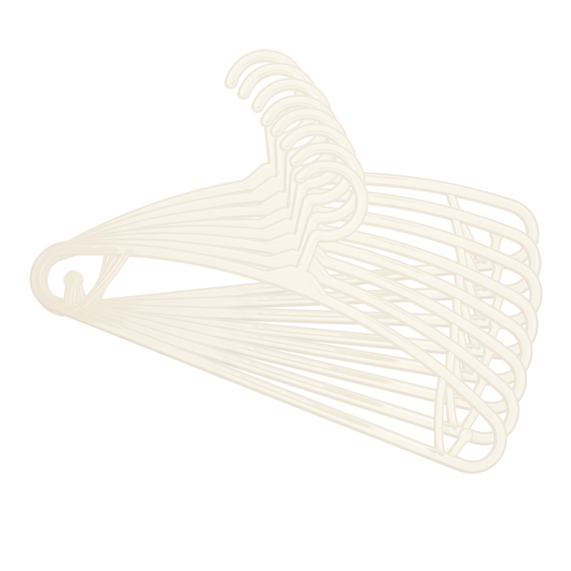 BO JUNGLE Dětská plastová ramínka 8ks