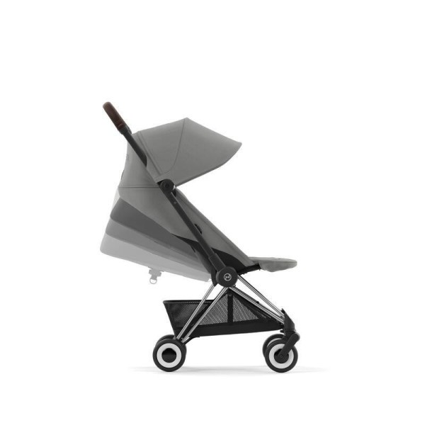 CYBEX COYA Chrome Dark Brown  Golfový kočárek