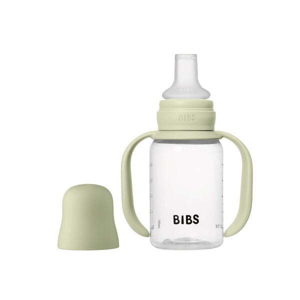 BIBS Dětská lahev se silikonovým pítkem 150 ml
