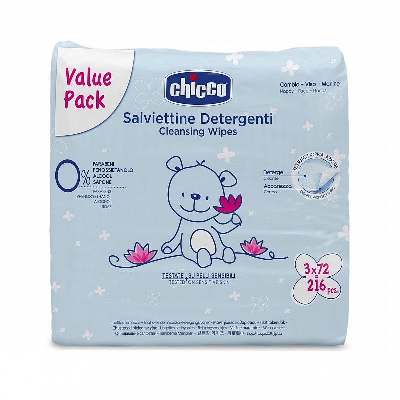 Ubrousky vlhčené Chicco Ubrousky vlhčené Chicco