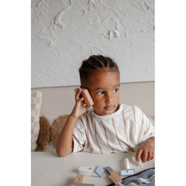 TRYCO Dřevěný mobilní telefon
