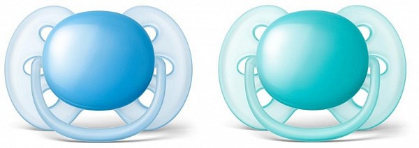 Šidítko Ultrasoft 6-18 m. chlapec, 2 ks