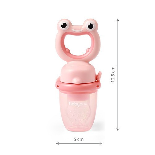 BABY ONO Dudlík silikonový na krmení 6m+