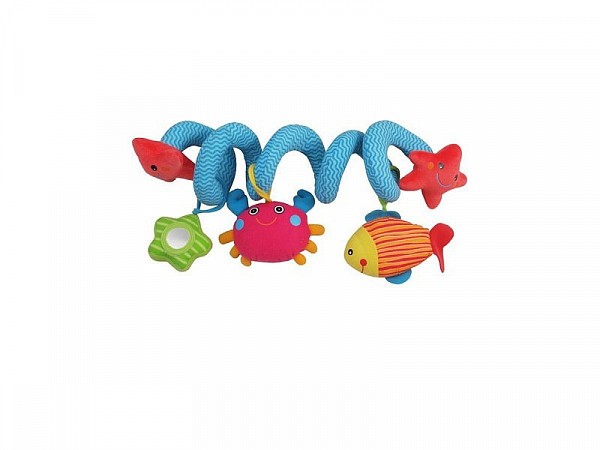 Hračka na postýlku spirála Baby Mix Mořský svět