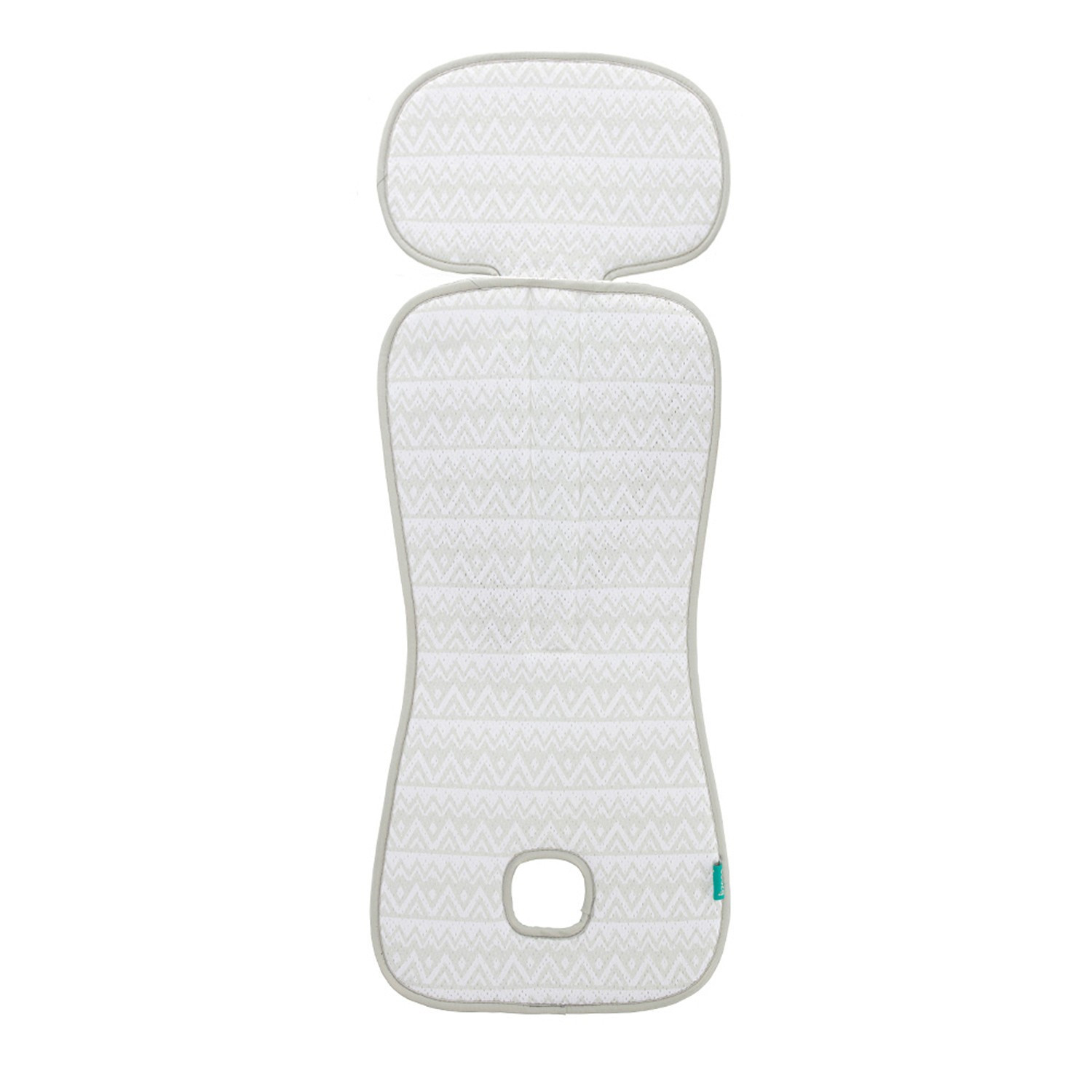 Prodyšná podložka do autosedačky Breeze sk. 2/3, Maory Grey - Maory Grey