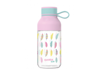 QUOKKA Plastová láhev Ice Kids s poutkem 430 ml