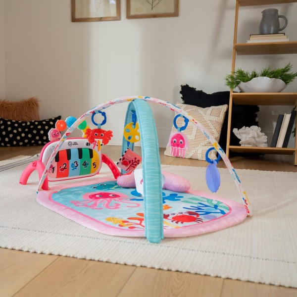BABY EINSTEIN Deka na hraní s aktivitami 4v1 Kickin' Tunes™ Jellyfish Jamboree™ 0m+