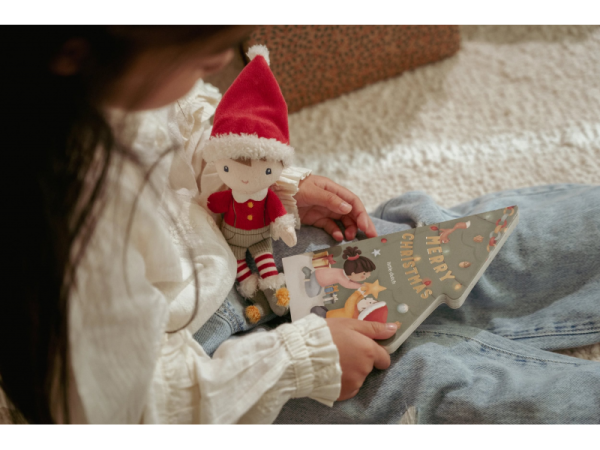 LITTLE DUTCH Dárková sada s vánoční knížkou