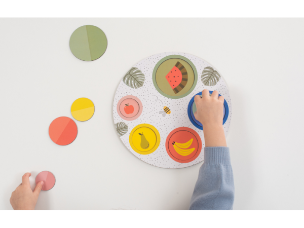 TAF TOYS Magnetické puzzle 4v1