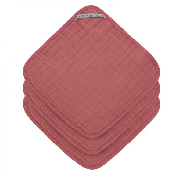 Lässig Mycí žínka Muslin Washcloth Set 3 ks
