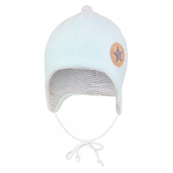 LITTLE ANGEL Čepice MAZLÍK BAMBUS Outlast® - sv.mint