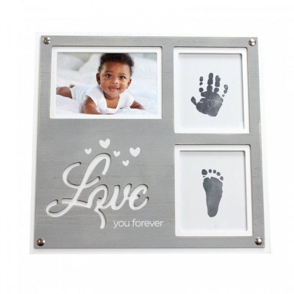 HAPPY HANDS  Vintage Frame Print Kit "Love you forever" Sada pro zachycení vzpomínek