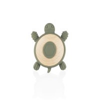 ZOPA Silikonové dřevěné kousátko Turtle