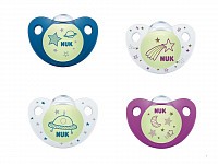 Dudlík NUK Den & NOC, SI,V2 (6-18m.) box Dudlík NUK Den & NOC, SI,V2 (6-18m.) box