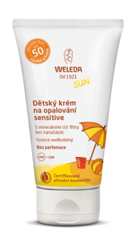 WELEDA Dětský krém na opalování SPF 50 Sensitive