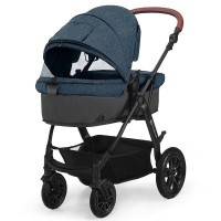 Kočárek kombinovaný 3v1 XMOOV Denim Kinderkraft + Dárek