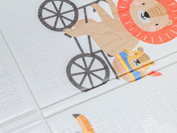 TAF TOYS Hrací deka pěnová 150x200 cm + kartičky na označení věku