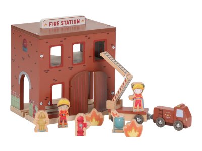 Hasičská stanice dřevěná