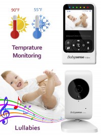 Babysense Video Baby Monitor V24R