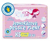 MonPeri Klasik Jednorázové dětské pleny