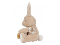 LITTLE DUTCH Králíček plyšový s aktivitami Newborn Naturals LITTLE DUTCH Králíček plyšový s aktivitami Newborn Naturals