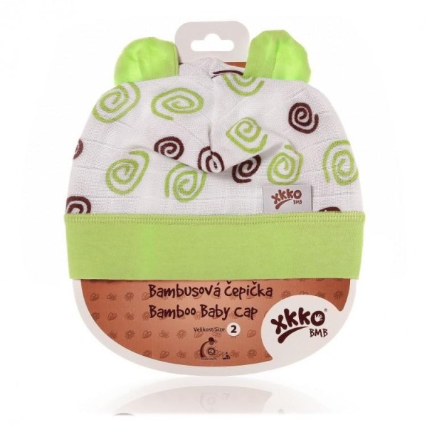 KIKKO Bambusová dětská čepička