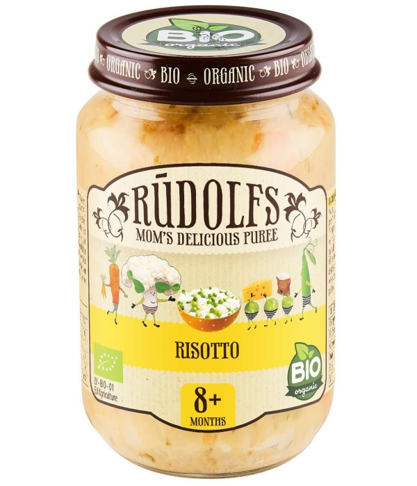 Rudolfs BIO Rizoto 190 g (od 8 měsíců)