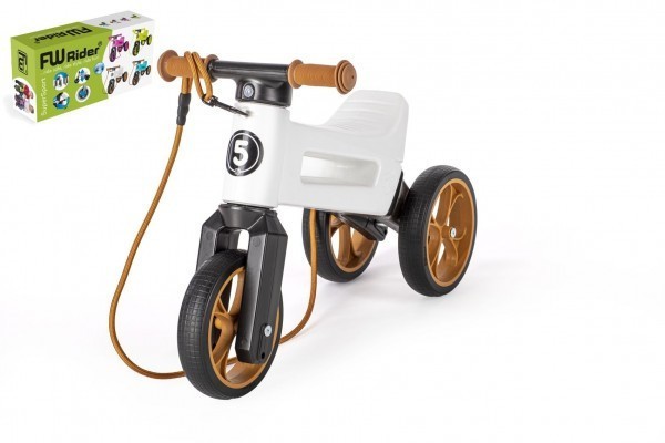 Odrážedlo FUNNY WHEELS Rider SuperSport 2v1+popruh 18+ v krabici