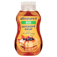 ALLNATURE Javorový sirup BIO 250 ml