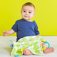 Dečka mazlící  na C kroužku Little Taggies palmy 0m+