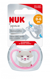 Dudlík Space holka, 6-18 měsíců box Dudlík Space holka, 6-18 měsíců box