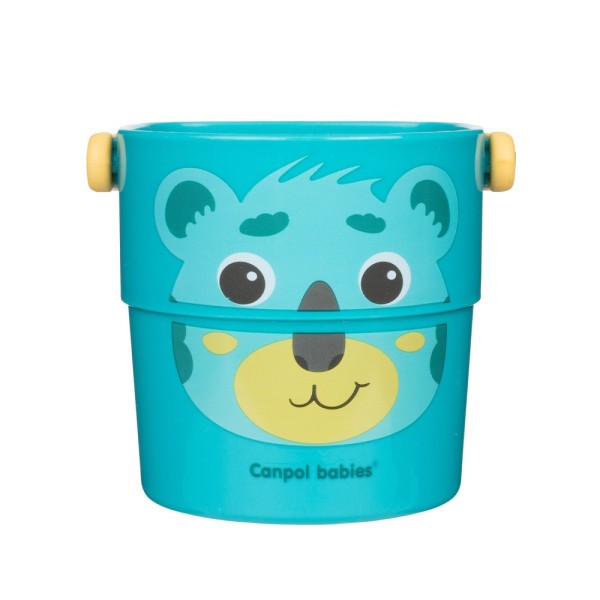 CANPOL BABIES Kyblíky do vody HELLO LITTLE 3ks