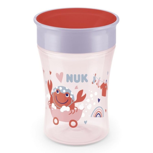 NUK Dětský hrníček Magic 360° s víčkem