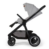 KINDERKRAFT Kočárek Everyday 2v1 Light Grey + KIDDY Evolution Pro Moon Grey