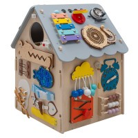 BABY MIX Activity Board Domeček LED Montessori