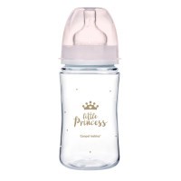 CANPOL BABIES Lahev se širokým hrdlem ROYAL BABY 240ml